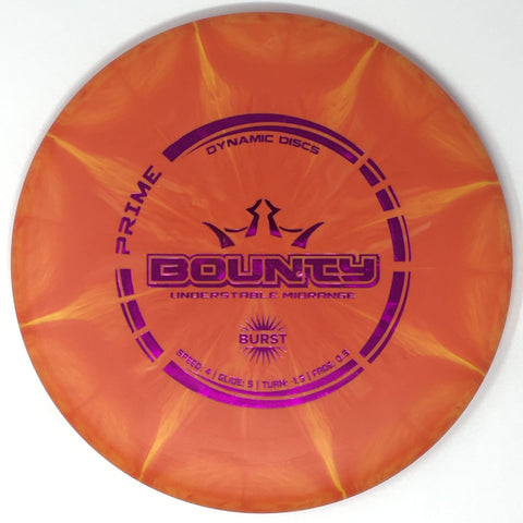 Dynamic Discs Bounty (Prime Burst) Distance Driver