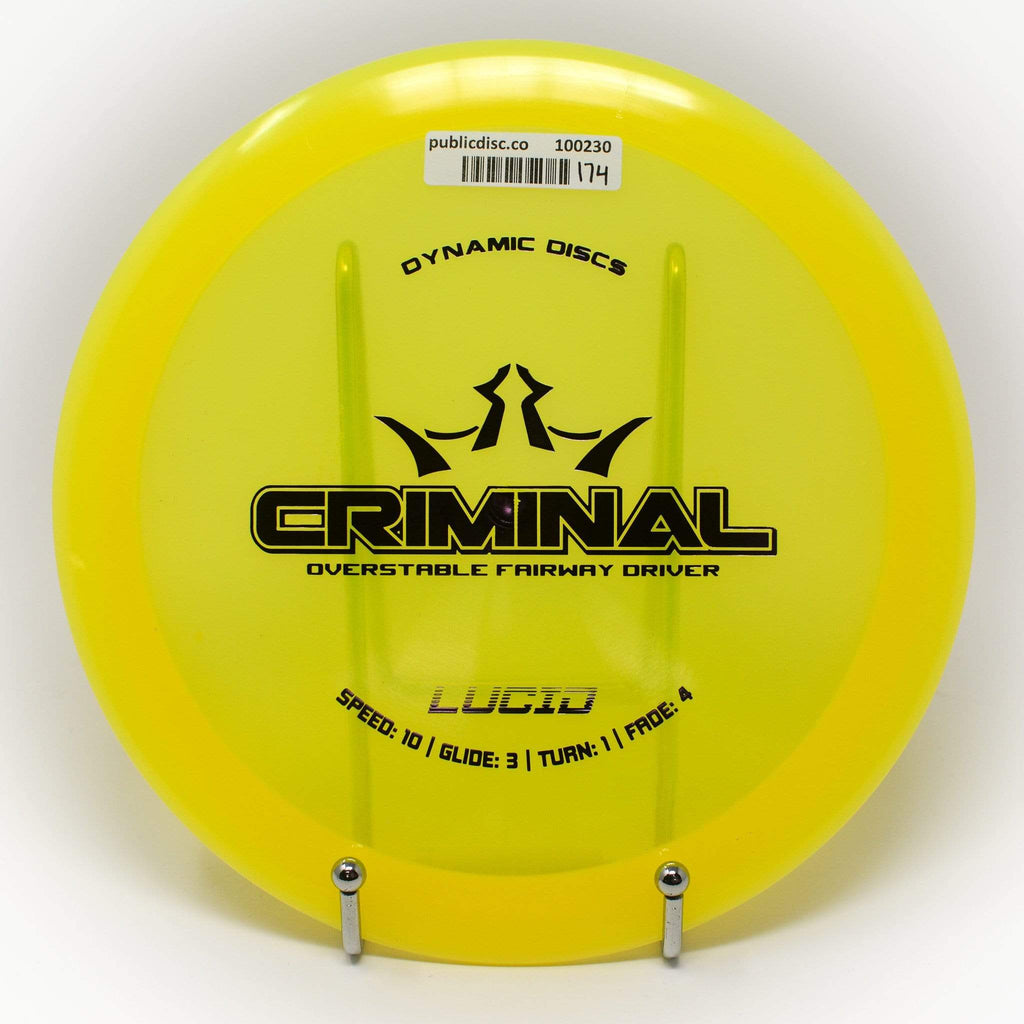 Dynamic Discs - Criminal (Lucid) - Distance Driver | Disc Republic