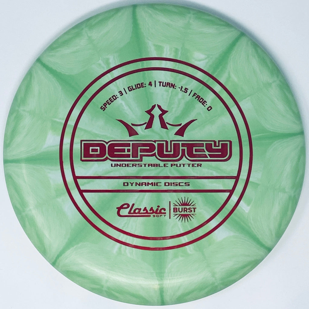 Dynamic Discs Deputy (Classic Soft Burst) Putt & Approach