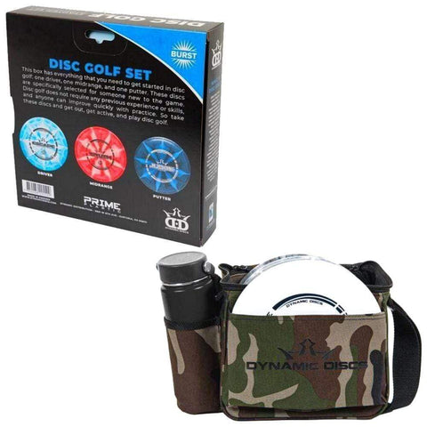 Dynamic Discs Disc Golf Starter Set (Dynamic Discs Disc Golf Starter Set + Cadet Shoulder Bag) Starter Set