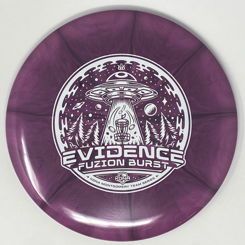 Dynamic Discs Evidence (Fuzion Burst - Kona Montgomery 2023 Team Series) Midrange