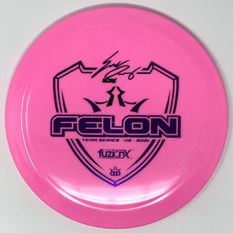 Dynamic Discs Felon (Fuzion-X, Eric Oakley 2021 Team Series V2) Distance Driver