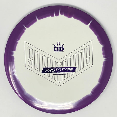 Dynamic Discs Felon (Supreme Orbit - Ricky Wysocki "Sockibomb Prototype" Stamp) Fairway Driver