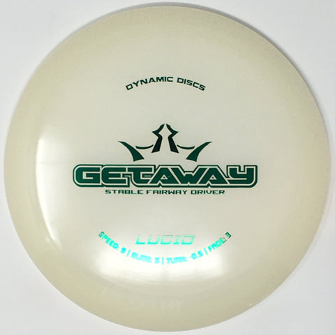 Dynamic Discs Getaway (Lucid, White/Dyeable) Fairway Driver