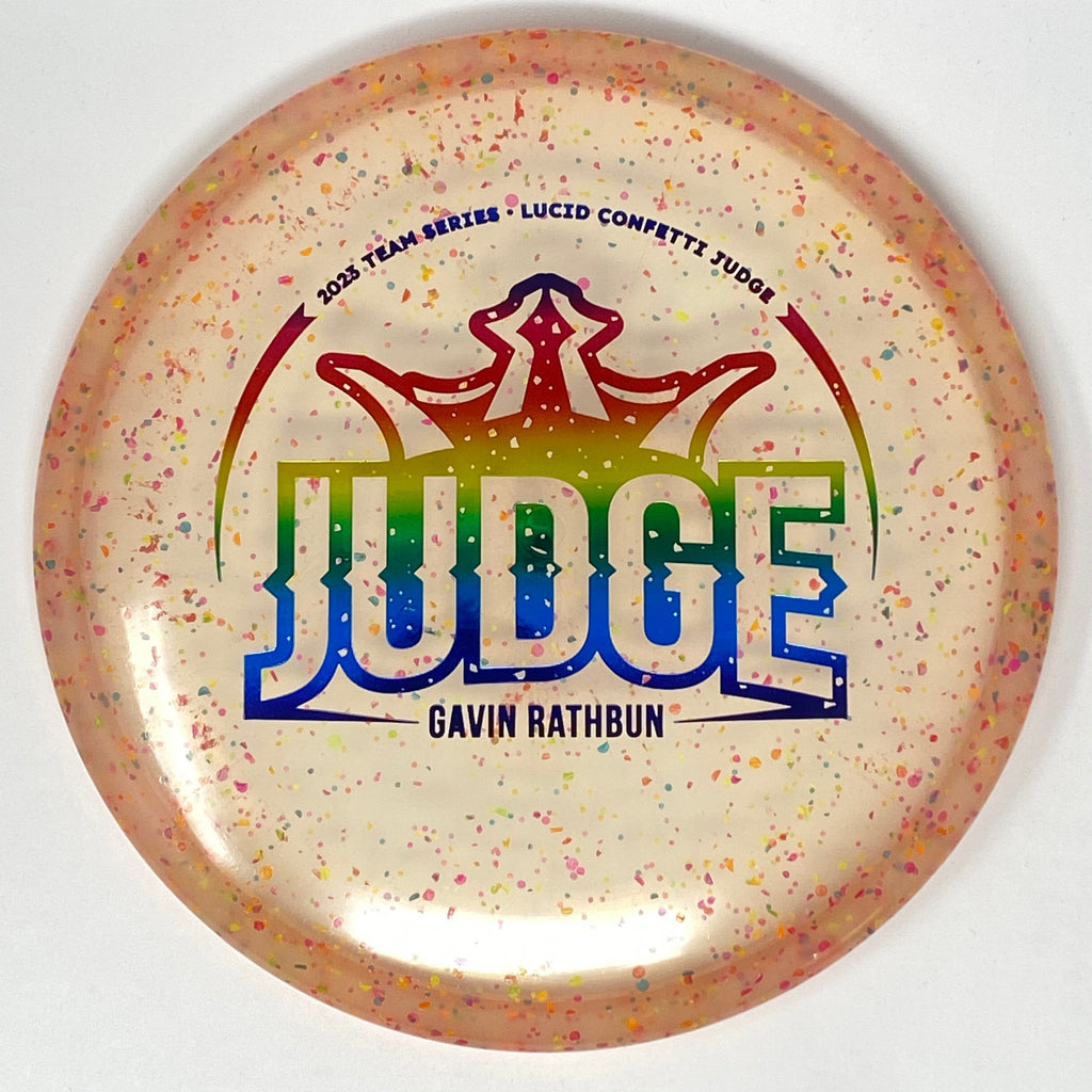Dynamic Discs Judge (Lucid Confetti - Gavin Rathbun 2023 Team Series) Putt & Approach