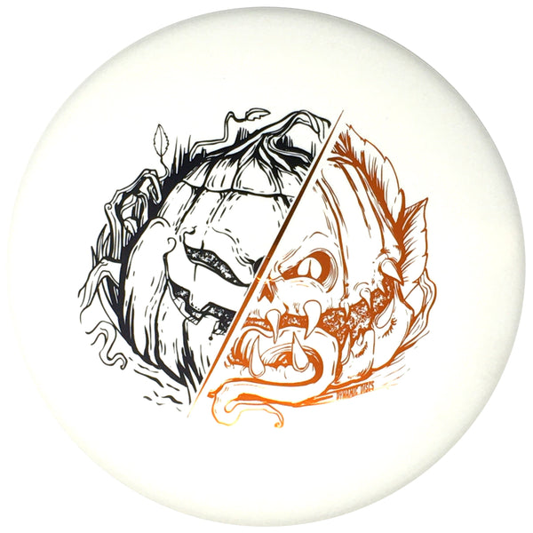 Dynamic Discs Judge (Prime, Two-Tone Pumpkin Halloween Stamp) Putt & Approach
