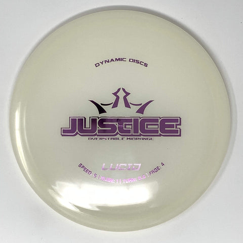 Dynamic Discs Justice (Lucid, White/Dyeable) Midrange