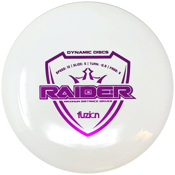 Dynamic Discs Raider (Fuzion, White/Dyeable) Distance Driver