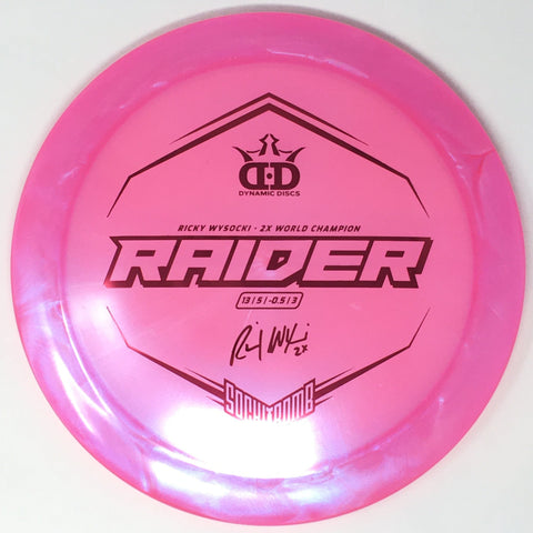 Dynamic Discs Raider (Lucid-X Chameleon, Ricky Wysocki "Sockibomb" 2x World Champion) Distance Driver