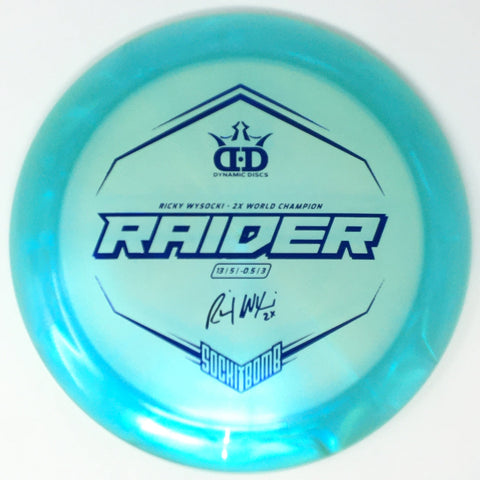 Dynamic Discs Raider (Lucid-X Chameleon, Ricky Wysocki "Sockibomb" 2x World Champion) Distance Driver