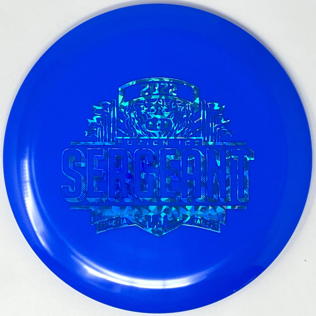 Segeant Ice Dynamic Discs - Sergeant (Fuzion Ice 2022 Stamp) - Distance Driver ...