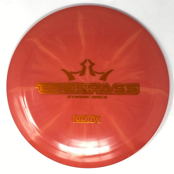 Dynamic Discs Trespass (Fuzion-X Burst - Bar Stamp) Distance Driver