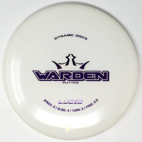 Dynamic Discs Warden (Lucid, White/Dyeable) Putt & Approach