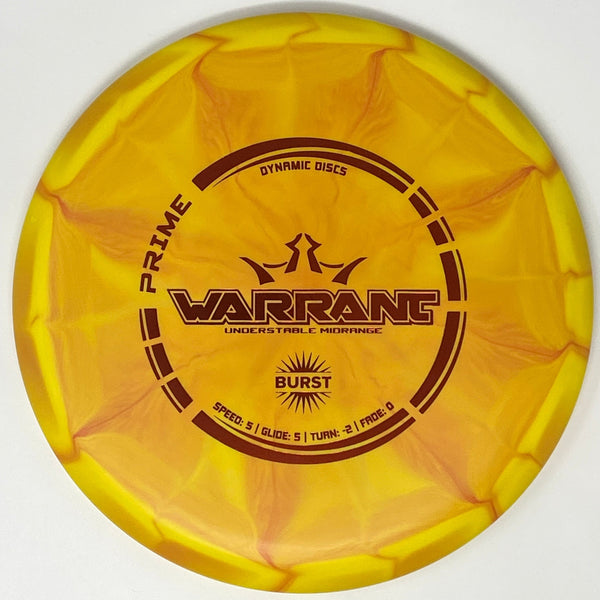 Dynamic Discs Warrant (Prime Burst) Midrange