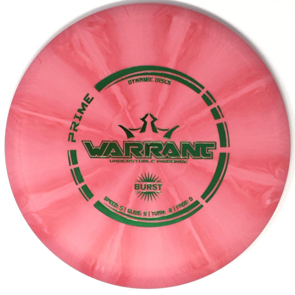 Dynamic Discs Warrant (Prime Burst, Misprint) Midrange