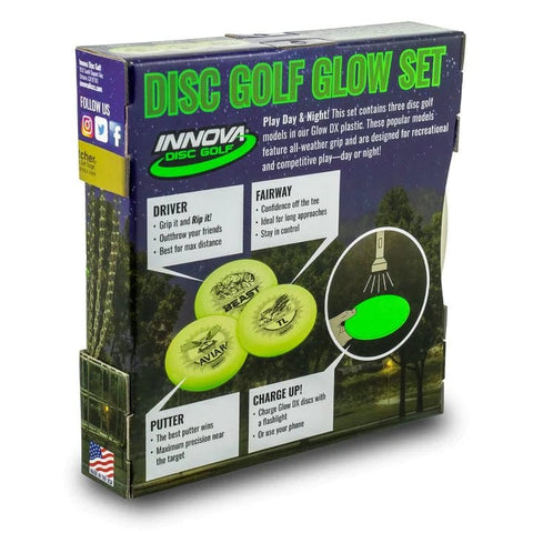 Innova Disc Golf Starter Set (Innova Glow Disc Golf Starter Set) Starter Set
