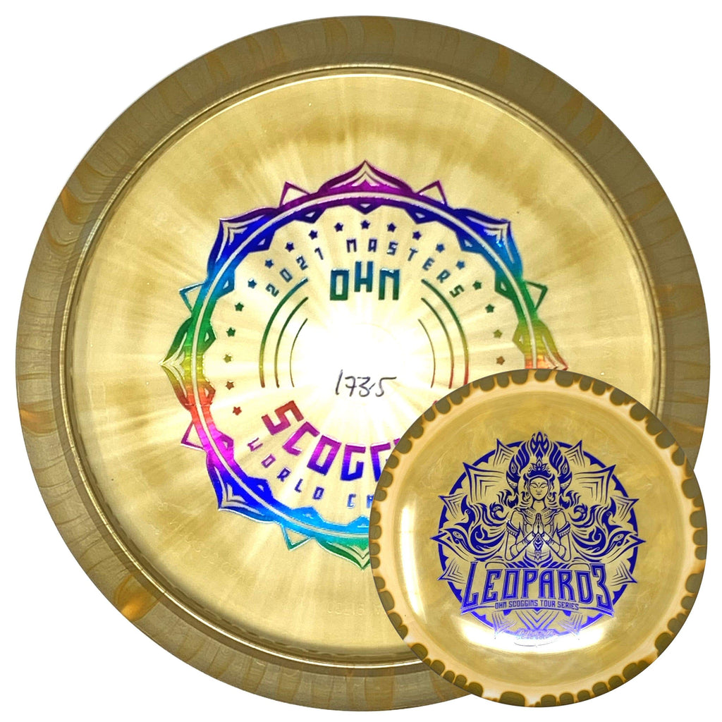 Innova Leopard3 (Halo Star Bottom Stamped, Ohn Scoggins 2021 PDGA Masters Worlds Disc Golf Championships) Fairway Driver