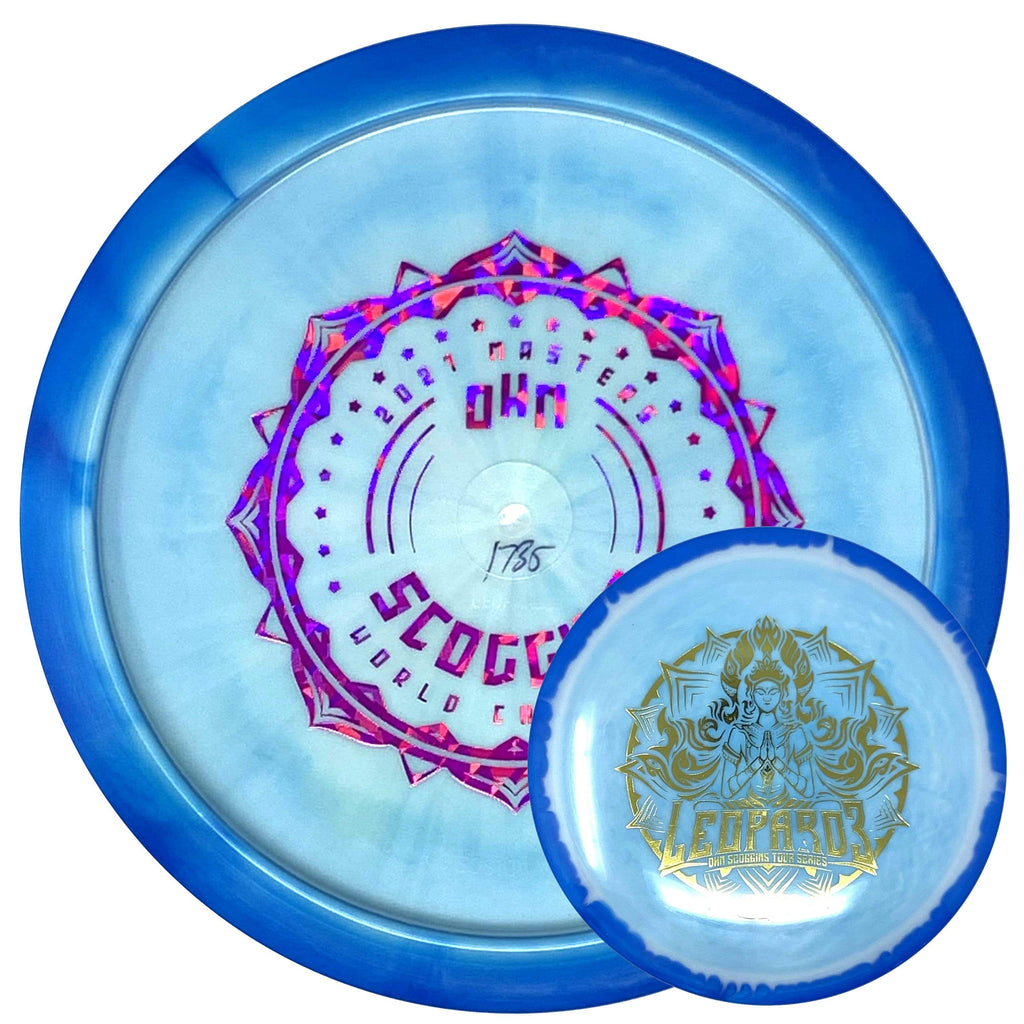 Innova Leopard3 (Halo Star Bottom Stamped, Ohn Scoggins 2021 PDGA Masters Worlds Disc Golf Championships) Fairway Driver