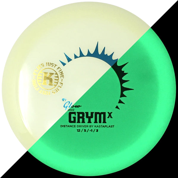 Kastaplast Grym X (K1 Glow, 2022 Edition X-Out "Flies Just Fine") Distance Driver