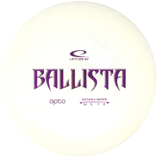 Latitude 64 Ballista (Opto, White/Dyeable) Distance Driver