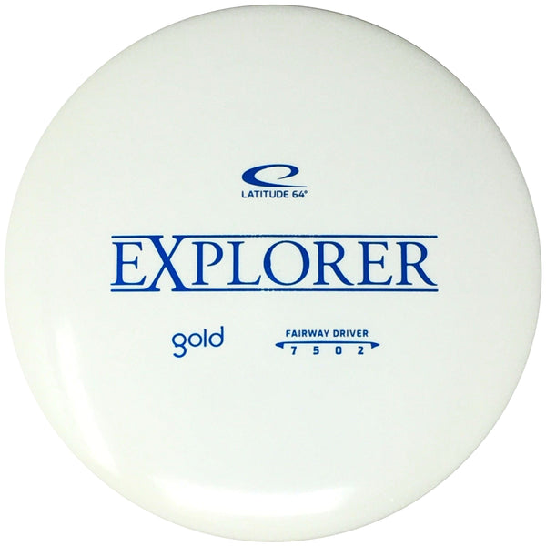 Latitude 64 Explorer (Gold, White/Dyeable) Fairway Driver