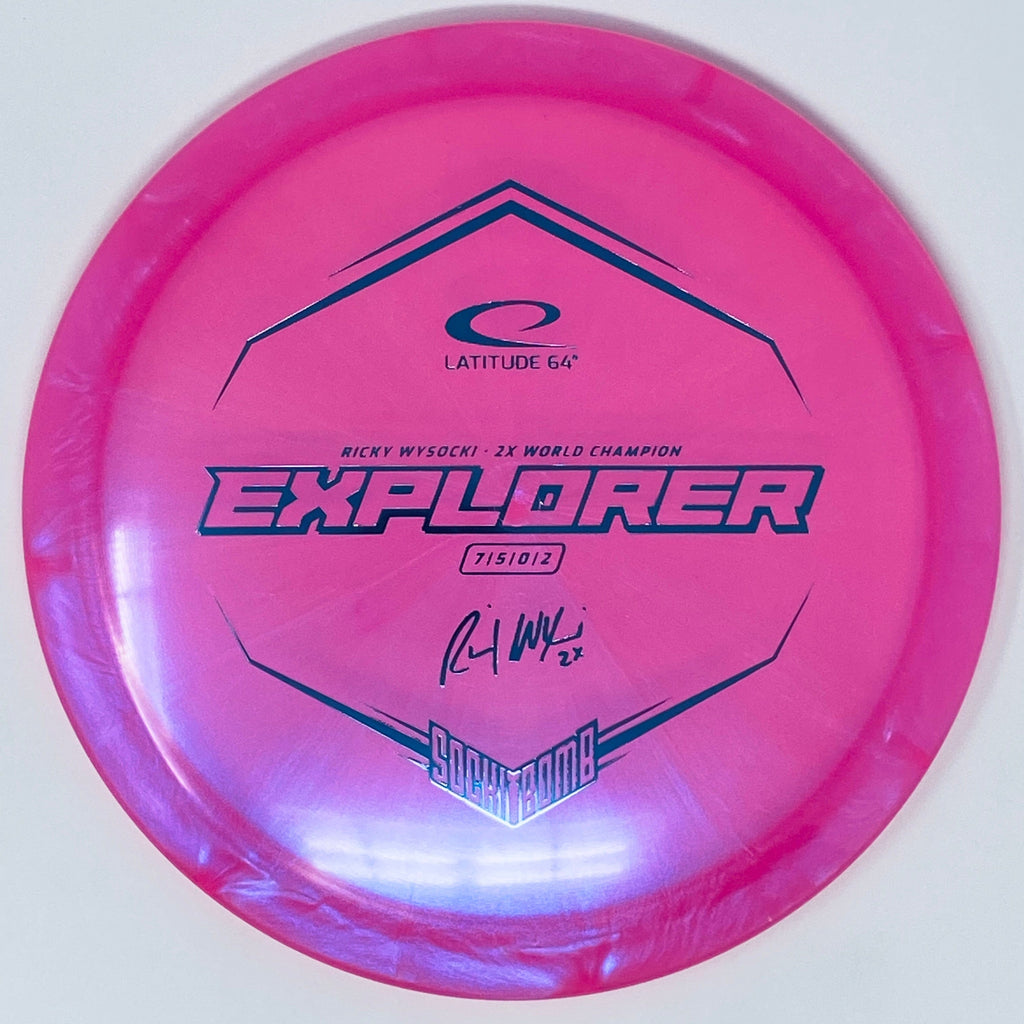 Latitude 64 Explorer (Opto Ice Chameleon, Ricky Wysocki "Sockibomb" 2x World Champion) Fairway Driver