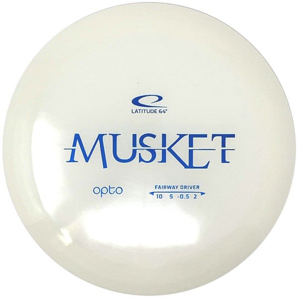 Latitude 64 Musket (Opto, White/Dyeable) Distance Driver