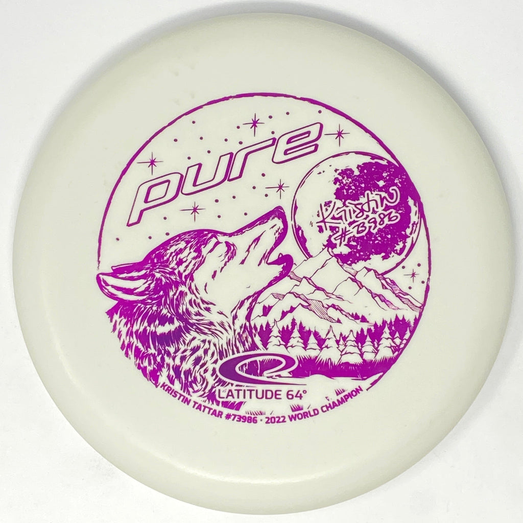 Latitude 64 Pure (Zero Medium Moonshine - Kristin Tattar 2023 Limited Edition) Putt & Approach