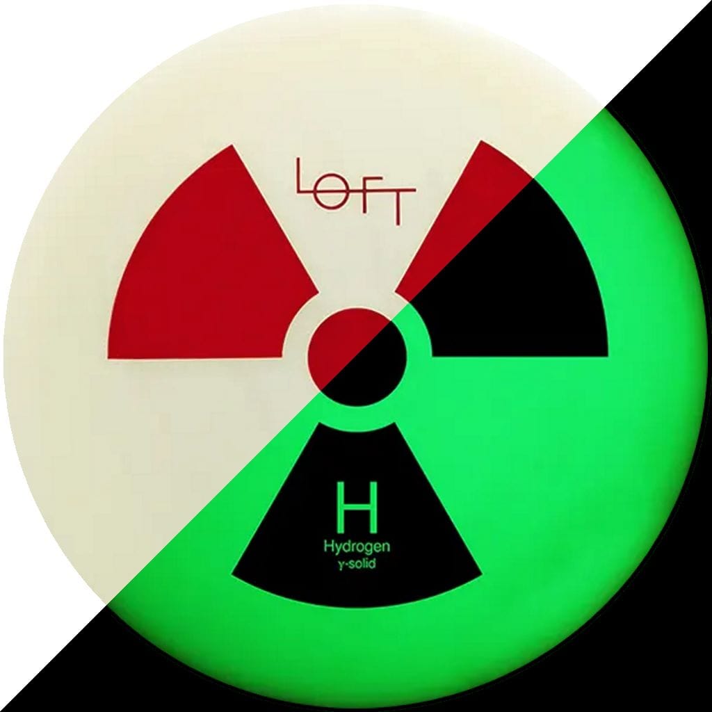 Løft Discs Hydrogen (Gamma-Solid, Glow) Putt & Approach