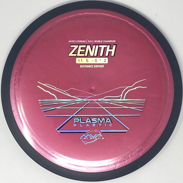 MVP Disc Sports Zenith (Plasma - James Conrad 2021 World Champion) Distance Driver