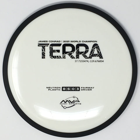 MVP Terra (Neutron, James Conrad 2021 World Champion White/Dyeable) Fairway Driver