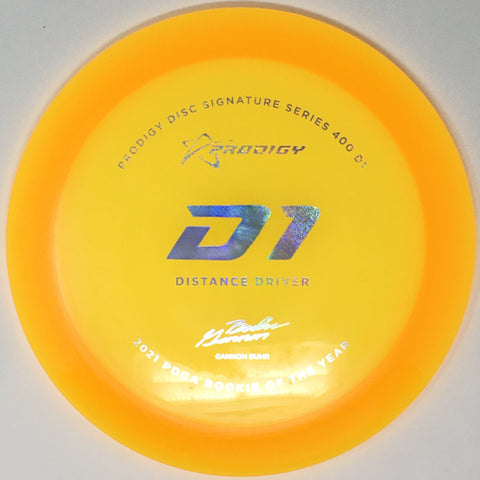 Prodigy D1 (400, Gannon Buhr 2022 Signature Series) Distance Driver
