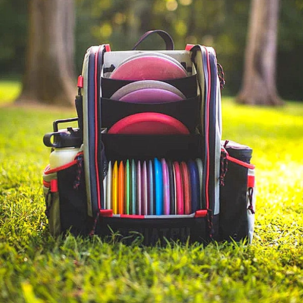 Squatch Disc Golf Squatch Disc Golf Bag (Ezra Link Disc Golf Bag with Cooler, 30+ Disc Capacity) Bag