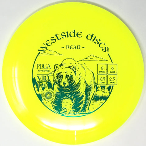 Westside Discs Bear (VIP Ice, First Run) Fairway Driver