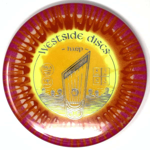 Westside Discs Harp (VIP MyDye) Putt & Approach