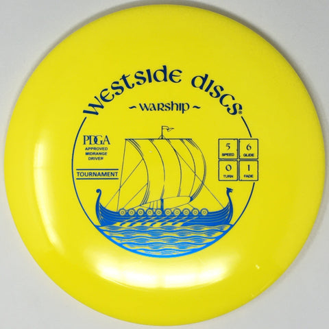 Westside Discs Warship (Tournament) Midrange