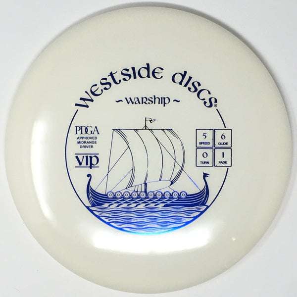 Westside Discs Warship (VIP, White/Dyeable) Midrange