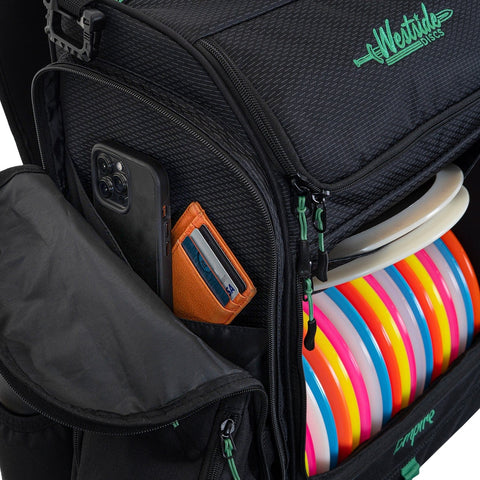 Westside Discs Westside Disc Disc Golf Bag (Empire Backpack, 24+ Disc Capacity) Bag