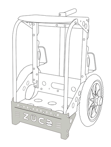 Zuca ZÜCA Accessory (Backpack Disc Golf Cart Front-Wrapper) Bag